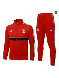 Soldes Veste Survetement Foot Flamenco 2026/27 Rouge