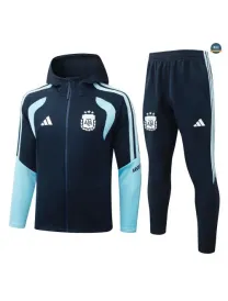 Veste Survetement Enfant Foot Argentine à capuche 2026
