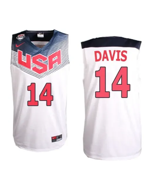 Anthony Davis USA 2014 - White