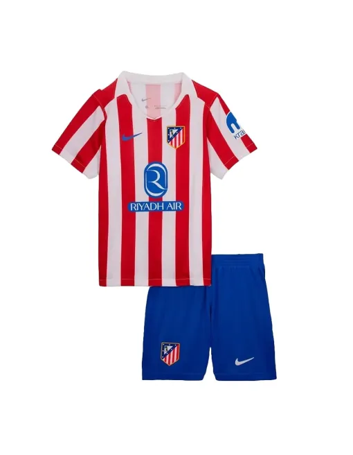Atletico Madrid Home 2025/26 Junior Kit