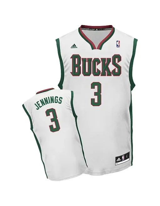 Brandon Jennings Milwaukee Bucks [white]