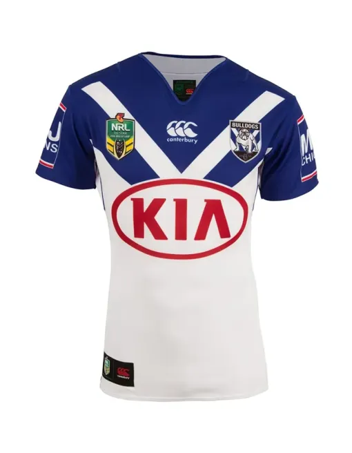 Canterbury Bulldogs NRL Home Short Sleeve 2017