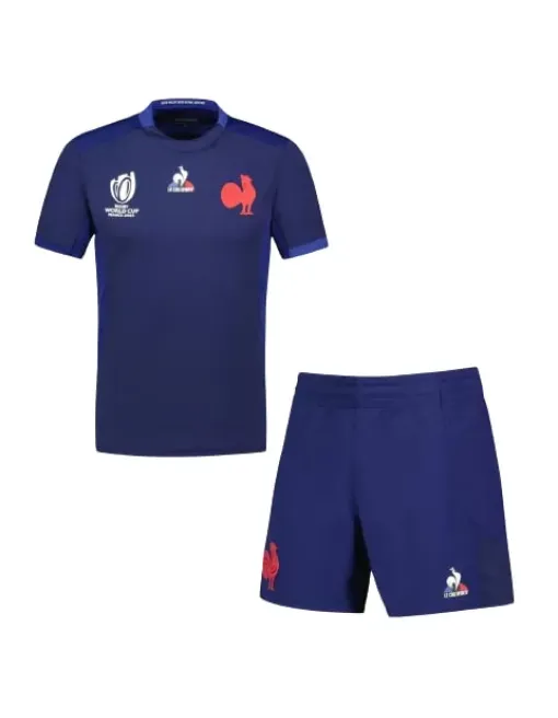 France Xv Home Rugby Junior Kit