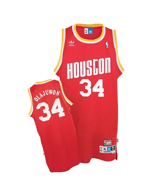 Hakeem Olajuwon Houston Rockets [red]