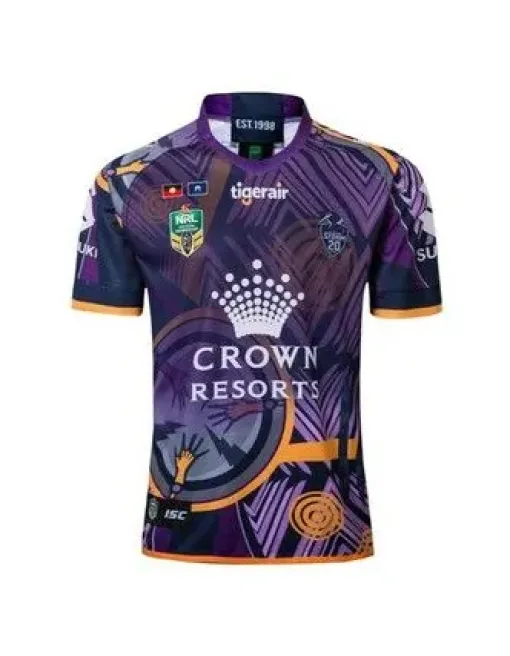 Isc Melbourne Storm - NRL Indigenous Short Sleeve 2018