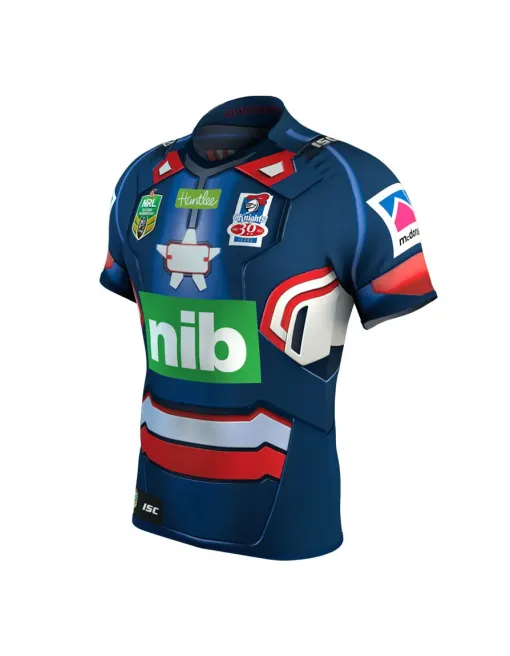 Isc Newcastle Knights - Iron Patriot NRL Short Sleeve 2017