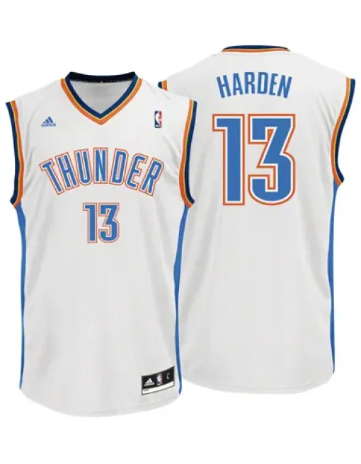 James Harden Oklahoma City Thunder [white]