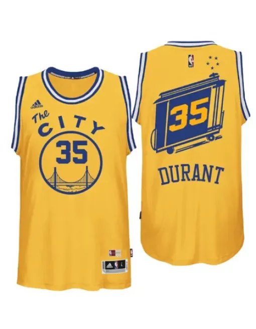 Kevin Durant Golden State Warriors [yellow]