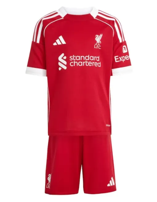Liverpool Home 2025/26 Junior Kit