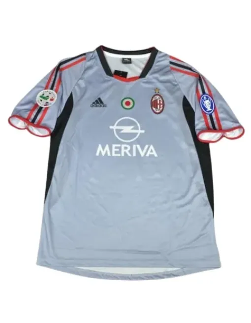 Jersey AC Milan Third Ucl Pack 2003/04