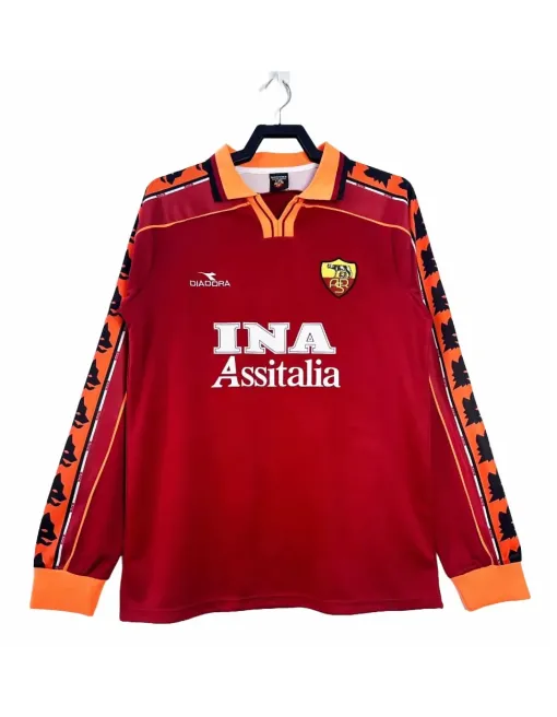 Jersey AS Roma Home 1998/99 Ml