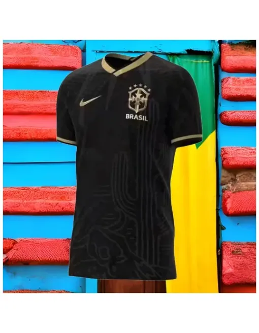Jersey Brazil 2022 - Concept Black/gold