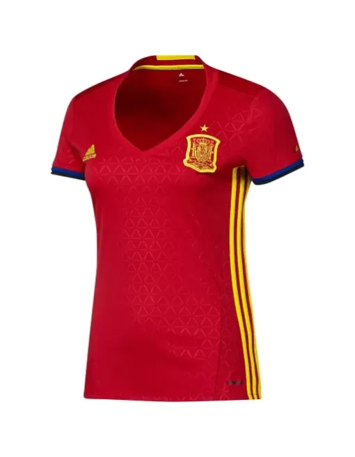Jersey Spain Home Euro 2016 Women