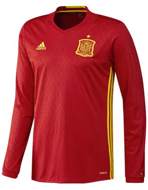 Jersey Spain Home Euro 2016 Ml