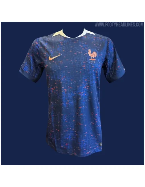 Jersey France Home Weuro25 - Authentic