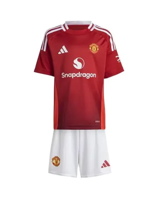Manchester United Home 2024/25 Junior Kit