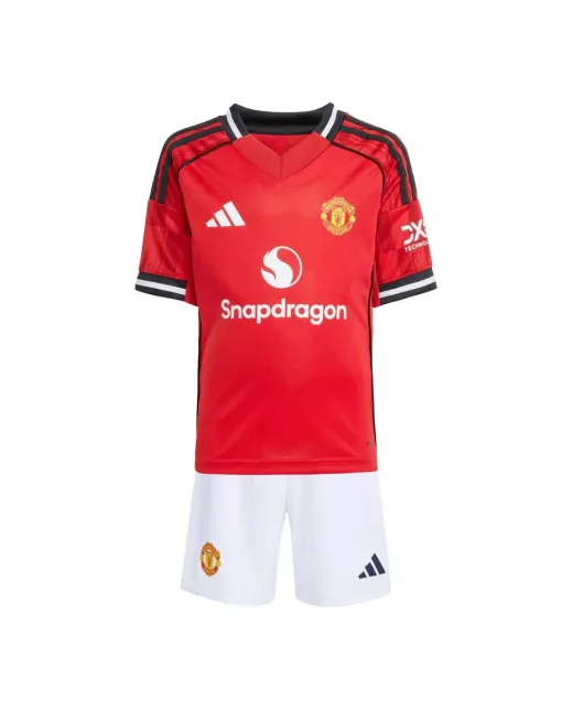 Manchester United Home 2025/26 Junior Kit