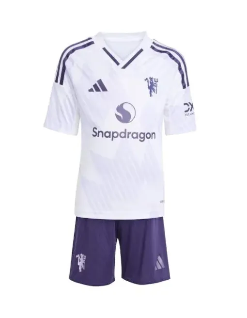 Manchester United Away 2025/26 Junior Kit
