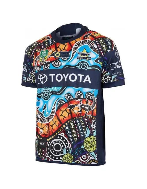 North Queensland Cowboys - NRL Indigenous Short Sleeve 2018