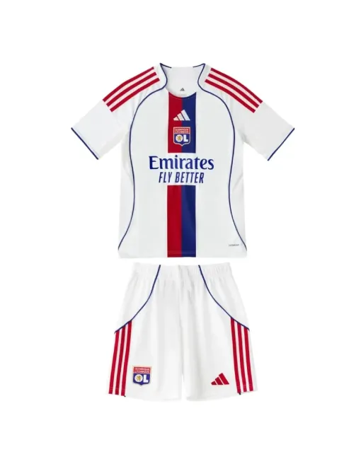 Olympique Lyon Home 2025/26 Junior Kit