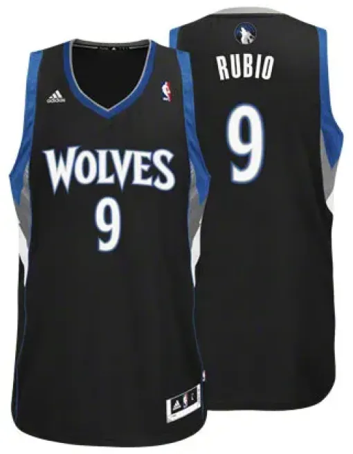 Ricky Rubio Minnesota Timberwolves [black]