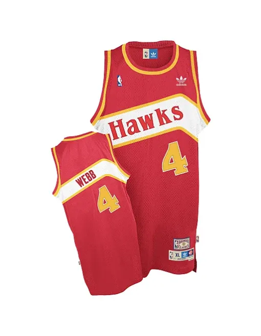 Spud Webb Atlanta Hawks [red]