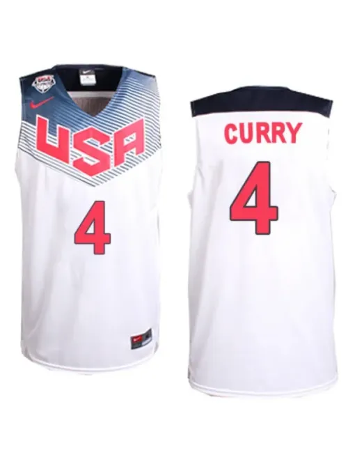 Stephen Curry USA 2014 - White