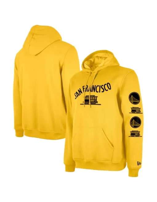 Sweatshirt hooded Golden State Warriors 2024 - City