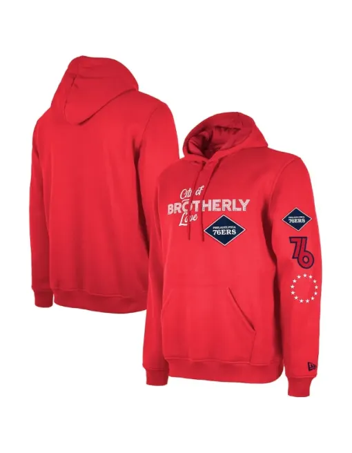 Sweatshirt hooded Philadelphia 76ers 2024 - City
