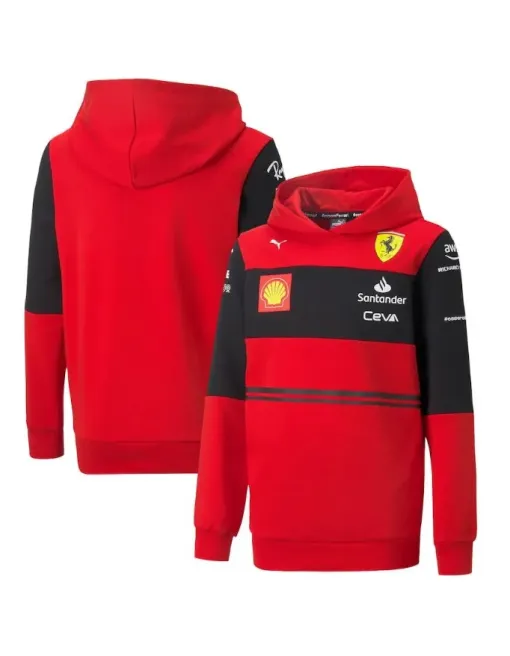Sweatshirt hooded Scuderia Ferrari 2022