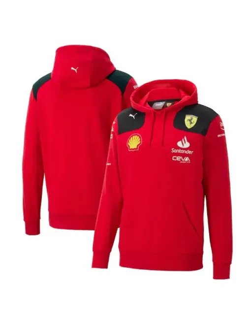 Sweatshirt hooded Scuderia Ferrari 2023