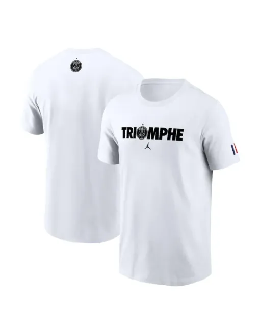 T-Shirt PSG Triomphe 2025 - White