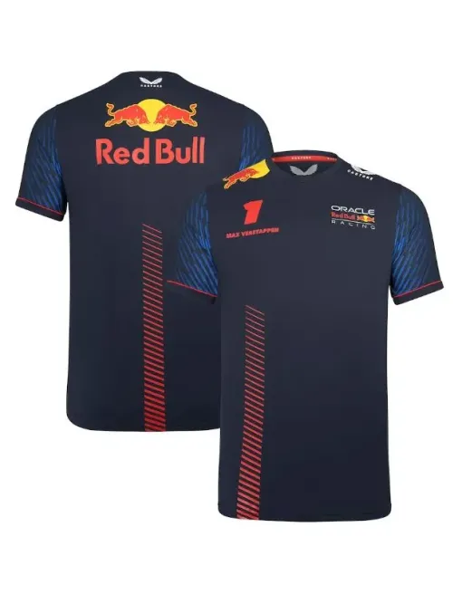 T-Shirt Team Oracle Red Bull Racing 2023 - Max Verstappen