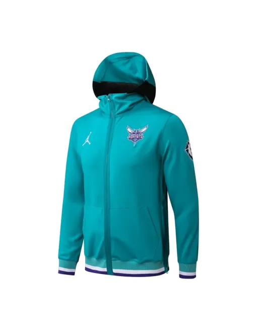 Jacket Zipped hooded Charlotte Hornets