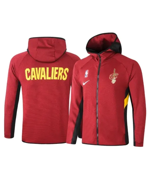 Jacket Zipped hooded Cleveland Cavaliers - Red