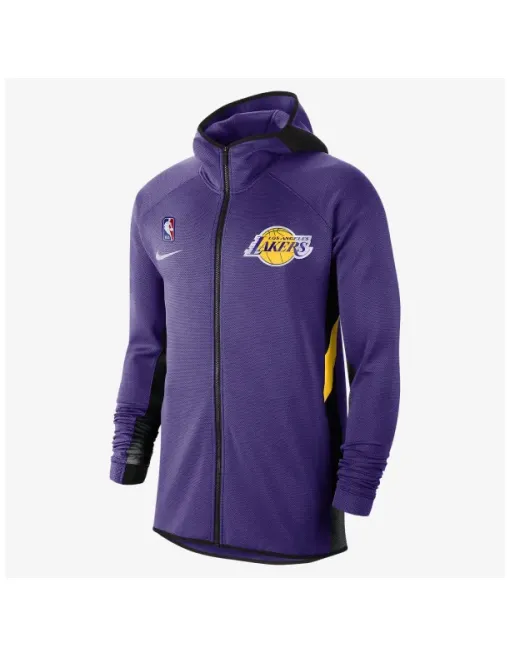 Jacket Zipped hooded Los Angeles Lakers - Purple