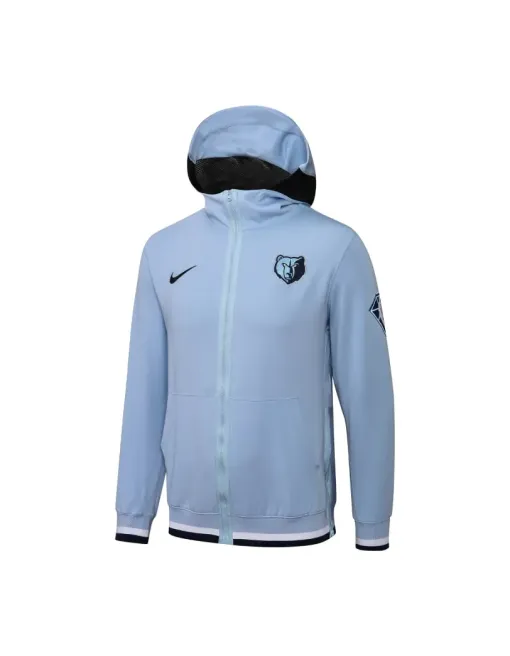 Jacket Zipped hooded Memphis Grizzlies - Blue