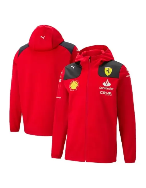 Jacket Zipped hooded Scuderia Ferrari 2023