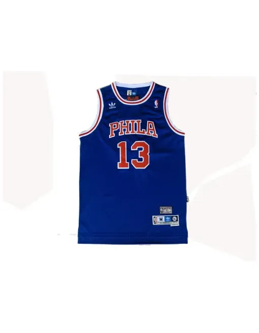 Wilt Chamberlain Philadelphia 76ers [blue]
