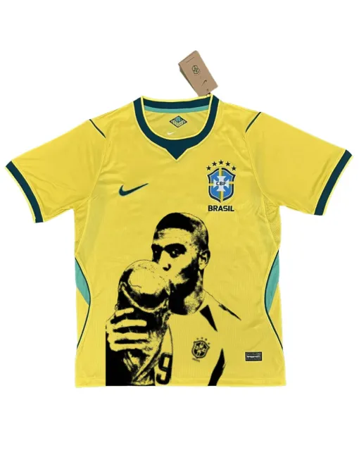 Jersey Brazil Home 2026 - Ronaldo 2002