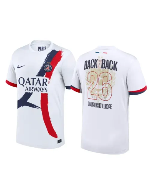 Jersey PSG Away 2025/26 - Champions Back2back