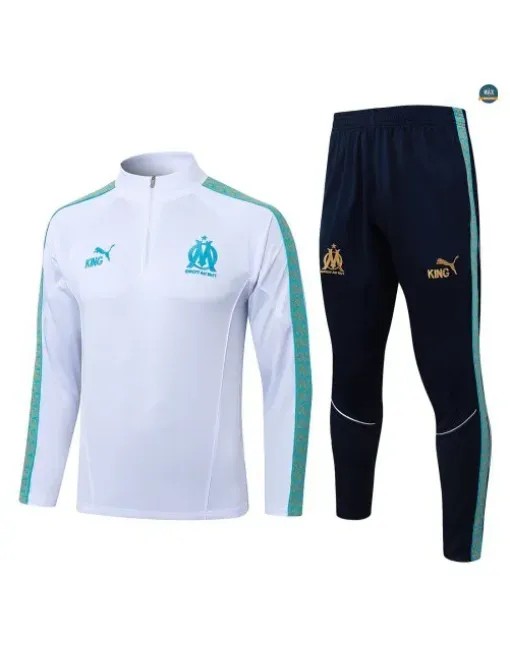 Tracksuit Kids football Marseille 2026/27 White