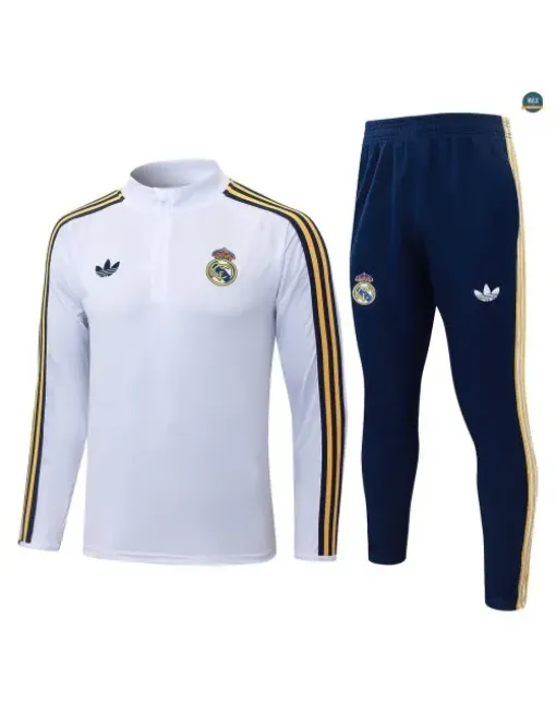 Tracksuit Kids football Real Madrid 2026/27 White/Yellow