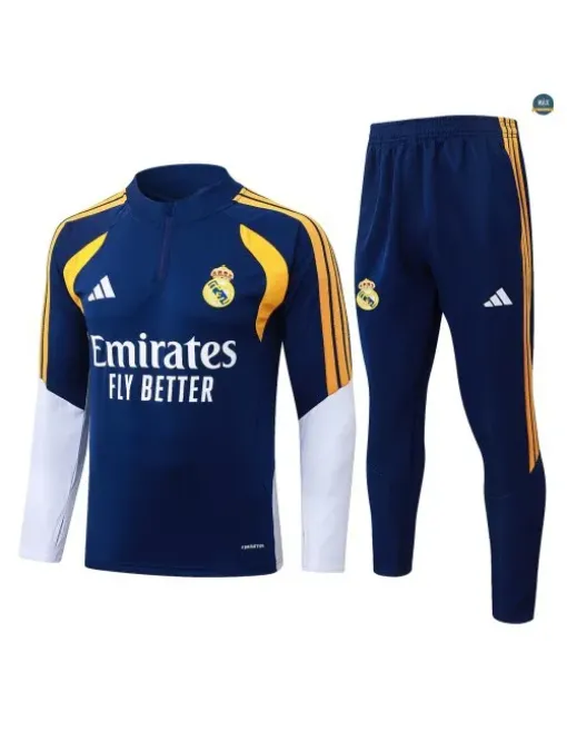 Tracksuit Kids football Real Madrid 2026/27 Blue Marine/White