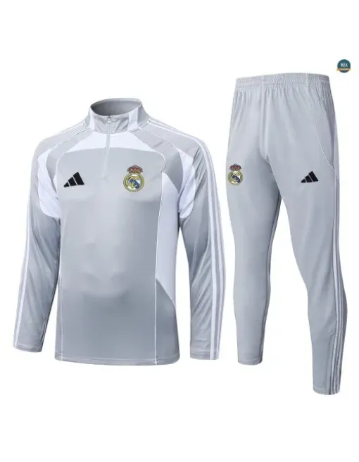 Tracksuit Kids football Real Madrid 2026/27 Grey/White