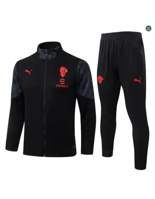 Jacket Tracksuit Kids football AC Milan 2026/27 Black