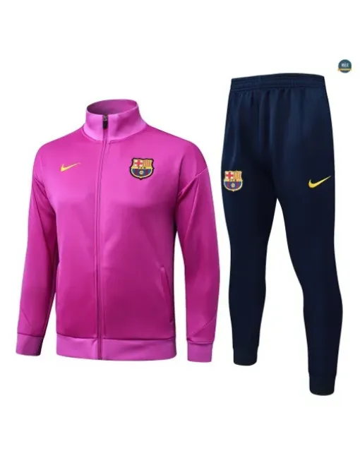 Jacket Tracksuit Kids football Barcelona 2026/27 Violet