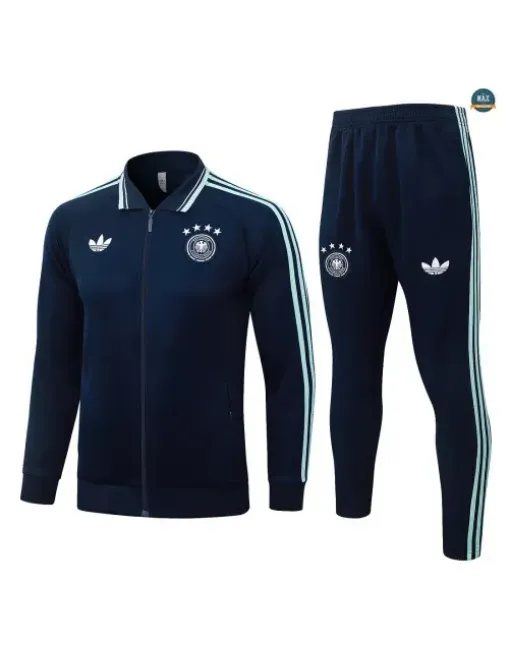 Jacket Tracksuit Kids Football Germany 2026/27 Blue Mar