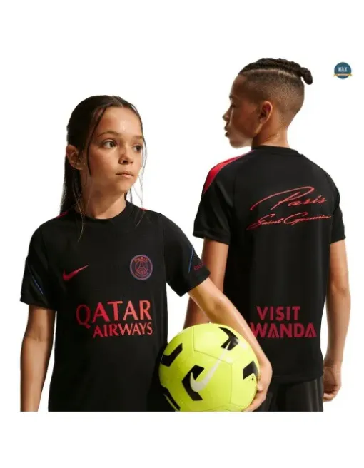 Jersey PSG Kids Pre-Match Black 2026/27