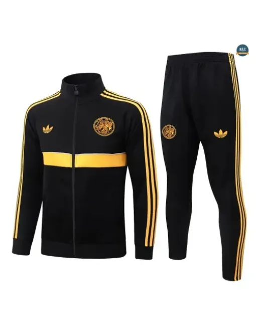 Jacket Tracksuit Kids Football Ajax 2026/27 Black